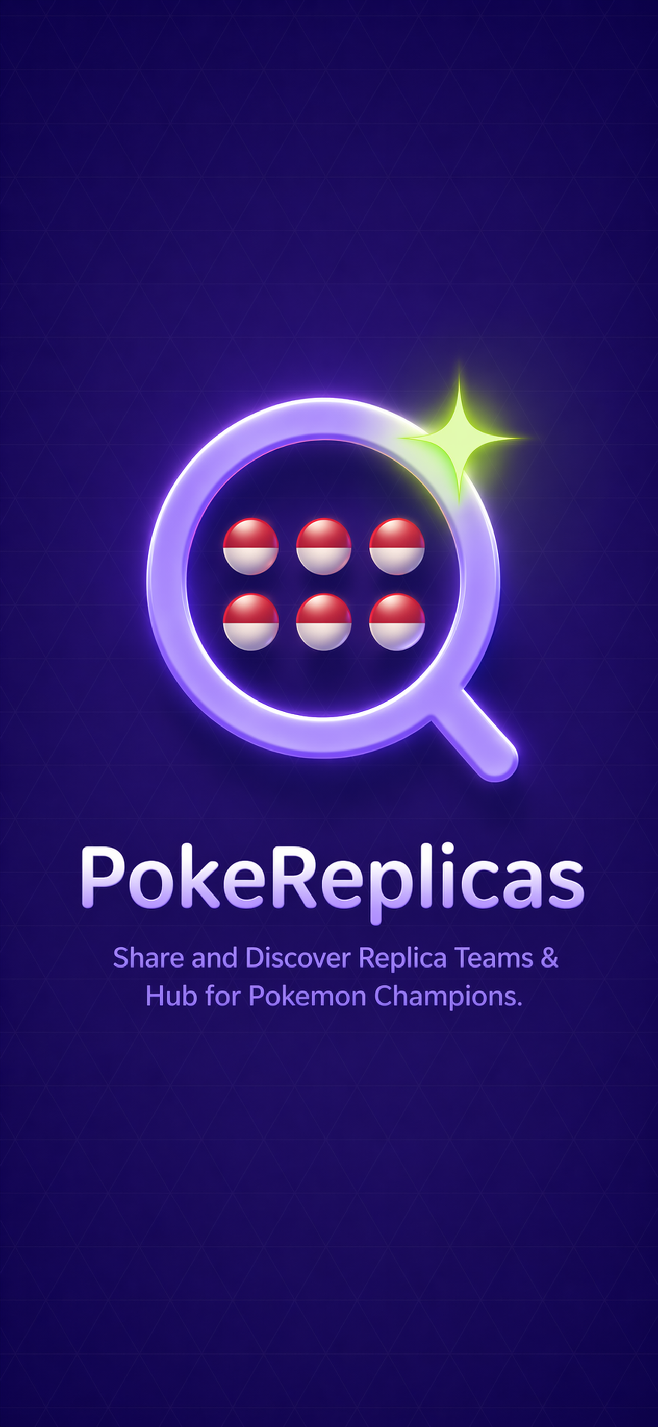 PokeReplicas splash screen